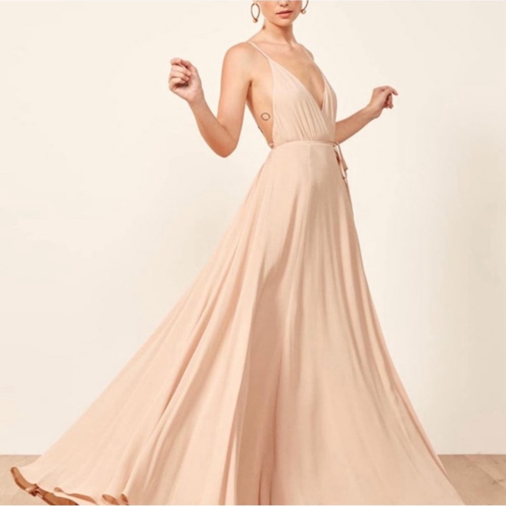 Reformation Blush Maxi Dress